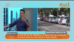 En el día de 45° de térmica, la ANDE nos dejó sin luz En el día de 45° de térmica, la ANDE nos dejó sin luz