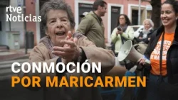 La muerte de Maricarmen Abascal conmociona a los acampados y a la clase política | RTVE Noticias