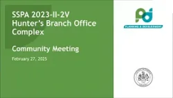 Hunter’s Branch Office Complex Plan Amendment Community Meeting (Feb. 27, 2025)