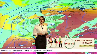 27.9.2026 Променливо облачно со подолги сончеви периоди – Временска прогноза за 28.9.2026