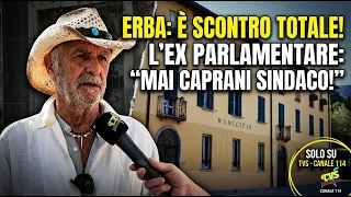 ROMANELLO AGAINST CAPRANI: "I WILL DO EVERYTHING I CAN TO STOP HE BEING ERBA'S NEXT MAYOR."