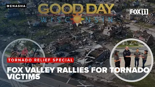 Good Day Wisconsin and United Way Fox Cities fuel hope for Fox Valley tornado recovery