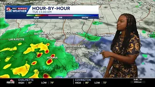 Impact Day: Showers and storms, especially during the morning commute in your Tuesday New Orleans...