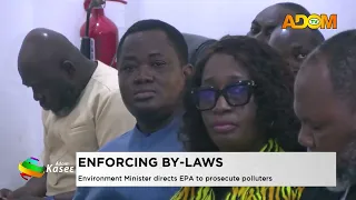 Enforcing By-Laws: Environment Minister directs EPA to prosecute polluters - Evening News