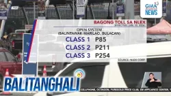 Toll hike sa NLEX, epektibo na bukas, Jan. 20, 2026 | Balitanghali