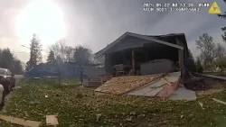 Bodycam video from Richfield house explosion [RAW]