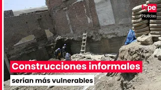 earthquake informal housing