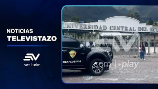 Police rule out bomb threat at Central University in Quito and PUCE | Televistazo
