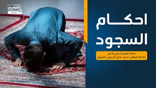 احكام السجود،سماحة المرجع الديني الاعلى اية الله العظمى السيد صادق الحسيني الشيرازي