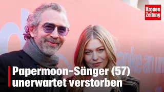 Papermoon singer (57) dies unexpectedly | krone.tv NEWS