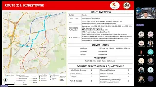 Proposed April 2027 Fairfax Connector Service Changes, Virtual Public Meeting (Sept. 23 at 7 p.m.)