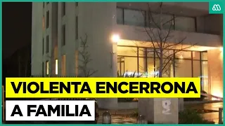 Family was victim of a violent carjacking in Las Condes: Criminals fired two shots