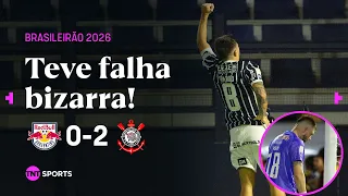 VOLPI BLUNDERS, GARRO CAPITALIZES AND CORINTHIANS WINS AWAY | BRAGANTINO 0-2 CORINTHIANS