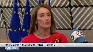 Support for Metsola for the possibility of a historic third term leading the European Parliament