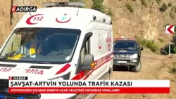 TRAFFIC ACCIDENT ON THE SAVSAT-ARTVIN ROAD