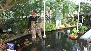 Scarecrow trail at Botanical Gardens