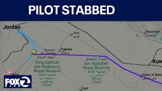 Pilot stabbing attack from Dubai to Tel Aviv | KTVU