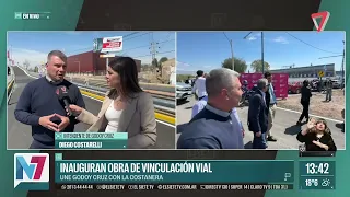 SMOOTHER TRAFFIC | A key bridge to the Costanera has been opened