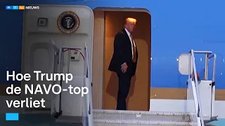 Reconstructie: hoe Trump de NAVO-top Turkije in het geheim verliet | RTL Nieuws