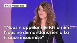 Dissolution de groupuscules violents, barrage à LFI... Maud Bregeon dans le "8h30 franceinfo" Dissolution de groupuscules violents, barrage à LFI... Maud Bregeon dans le "8h30 franceinfo"