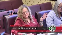 Juvenile Detention Board - February 9, 2026