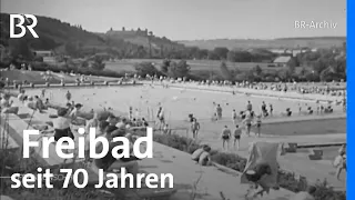 Köpfer, Arschbombe, Bauchplatscher: 70 Jahre Dallenbergbad in Würzburg | Frankenschau | BR