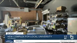 A new $8 million creative arts complex at local university is coming to downtown Escondido