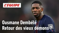 PSG – Fragile, moins impactant : comment Ousmane Dembélé retombe dans ses travers ?