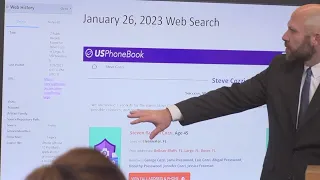 Text messages, web search history shown in court | Plastic Surgeon Murder Trial