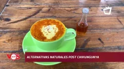 What natural options exist to treat the aftereffects of chikungunya?