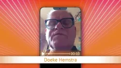 TV Oranje app videoboodschap - Doeke Hemstra