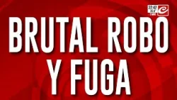 Brutal robo y fuga: le pegaron un tiro en el estomago para robarle la moto