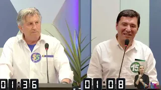 DEBATE: ELEIÇÕES 2024 EM CAMBORIÚ - LEONEL PAVAN (PSD) X EDSON PIRIQUITO (MDB)