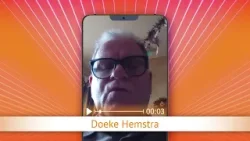TV Oranje app videoboodschap - Doeke Hemstra