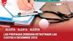 LAS PREPAGAS RETROTRAEN LAS CUOTAS a DICIEMBRE 2023: la CONFERENCIA DE ADORNI