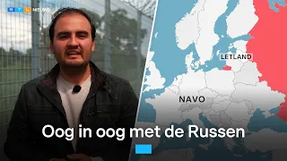 Oog in oog met de Russen: spanning aan NAVO-grens neemt toe | RTL Nieuws