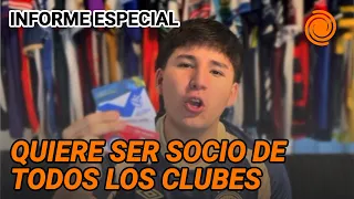 He visited every Primera División stadium and now wants to become a member of every club