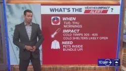 Shelters open across Tampa Bay as cold weather moves in for the new year Shelters open across Tampa Bay as cold weather moves in for the new year