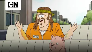 THIS LITTLE PIGGY WASN'T WHO HE SEEMED | REGULAR SHOW | CARTOON NETWORK