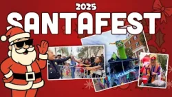 The City of Tampa's SANTA FEST 2025 Parade!