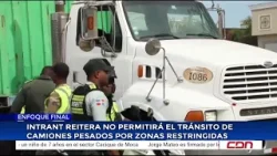 Intrant reitera no permitirá el tránsito de camiones pesados por zonas restringidas