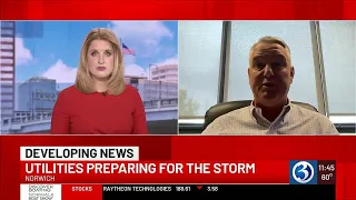 Utility companies preparing for the storm