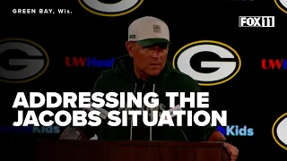 Packers' Gutekunst, LaFleur, Lloyd answer questions about Josh Jacobs' status