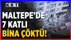 Building Collapses in Maltepe! People Trapped Under Rubble