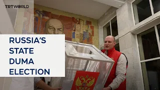 Ruling United Russia party on path to win general election