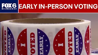 Wisconsin primary for governor; early in-person voting begins | FOX6 News Milwaukee