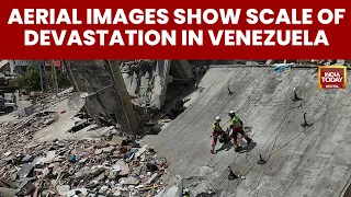 Drone Footage Reveals Massive Earthquake Destruction In Venezuela | India Today