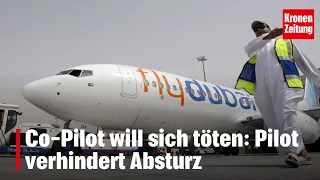 Co-pilot tries to kill himself: Pilot prevents crash | krone.tv NEWS