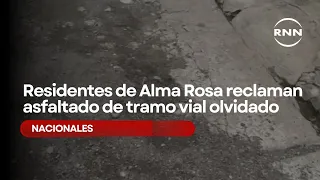 Alma Rosa residents demand paving of neglected road section