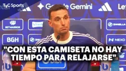 SCALONI tras el TRIUNFO: ?️"HAY JUGADORES QUE NOS DIERON UN MONTÓN, PERO TIENEN QUE SEGUIR IGUAL"??